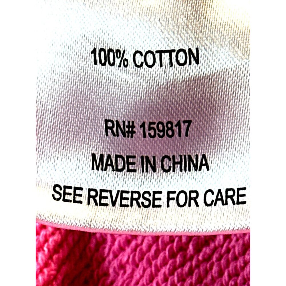 Altard State Medium Pink Cropped Sweatshirt Crochet Puff Sleeve Boho Top Girly - Picture 7 of 9